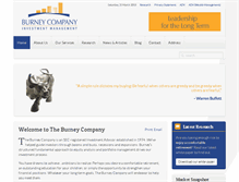 Tablet Screenshot of burney.com
